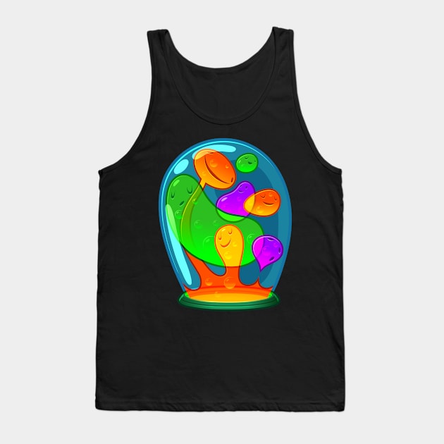 Lavalamp Tank Top by RemcoBakker